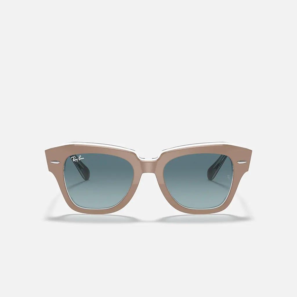 Kính Ray-Ban State Street Xám Xanh Dương