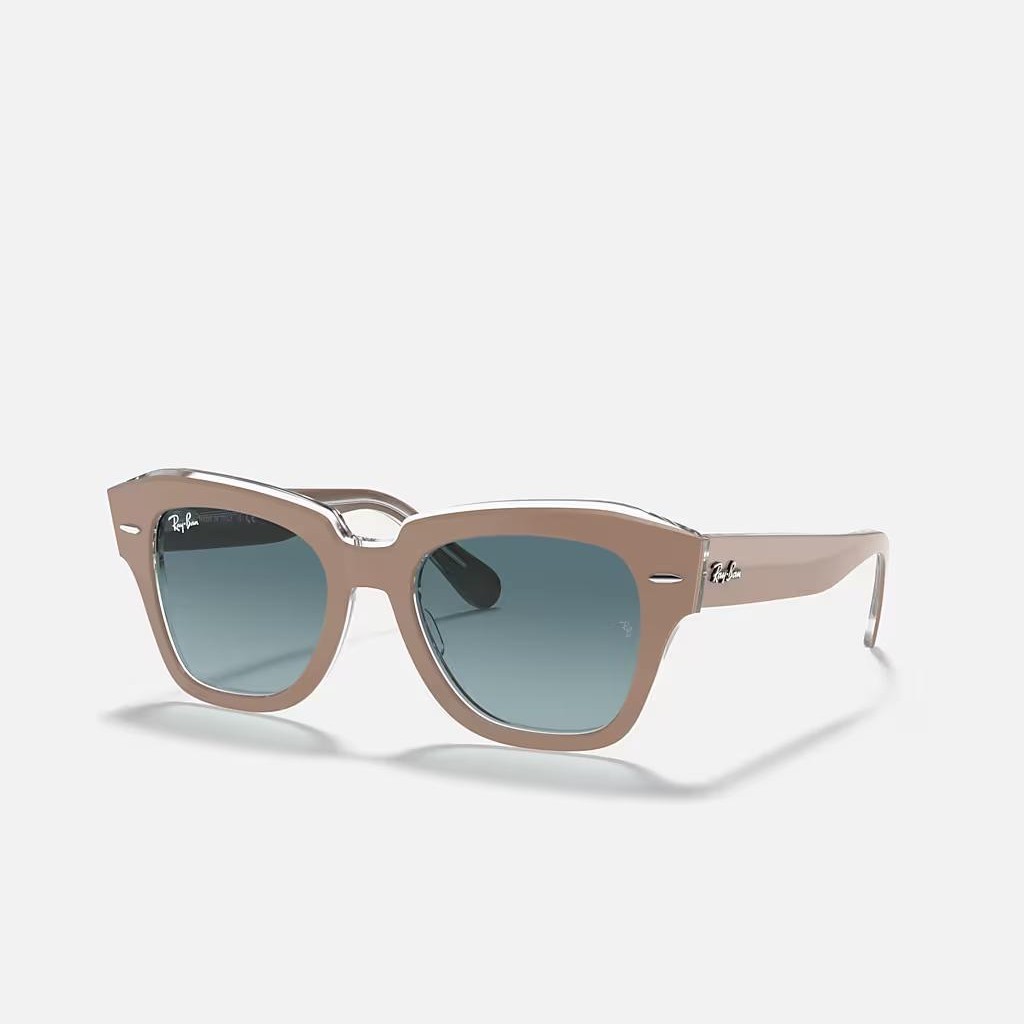 Kính Ray-Ban State Street Xám Xanh Dương