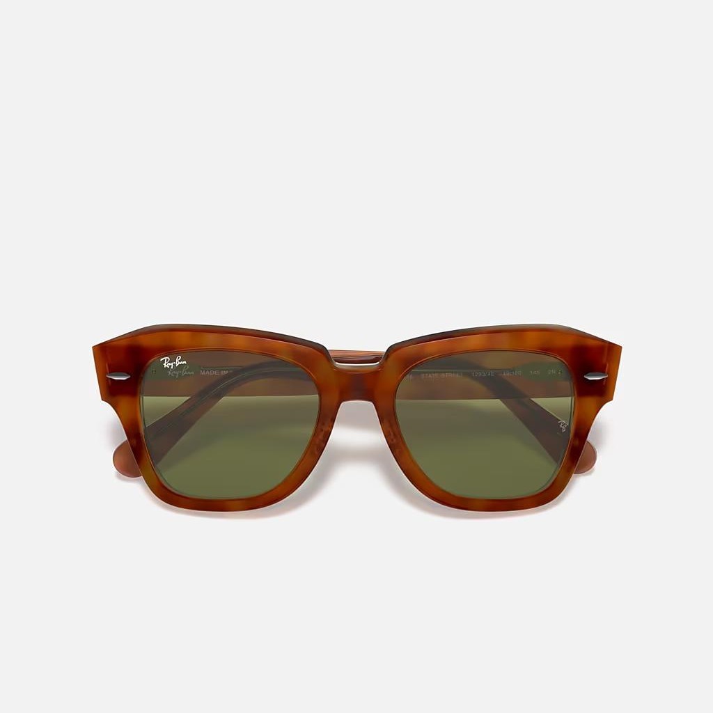 Kính Ray-Ban State Street Nâu Xanh Lá