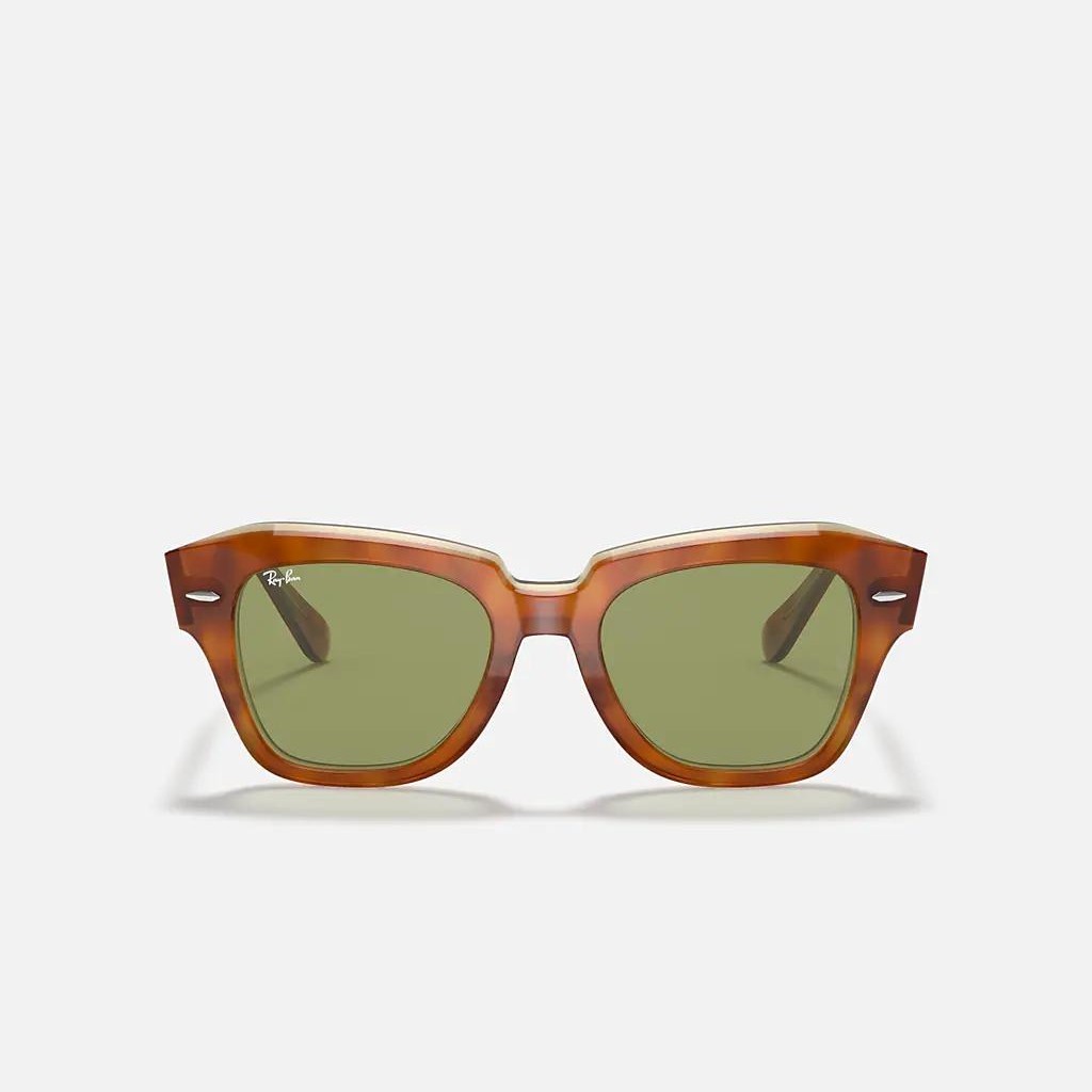 Kính Ray-Ban State Street Nâu Xanh Lá