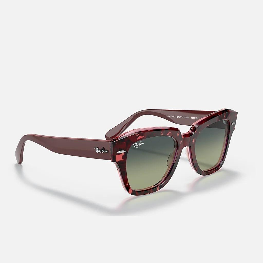 Kính Ray-Ban State Street Tím Xanh Dương