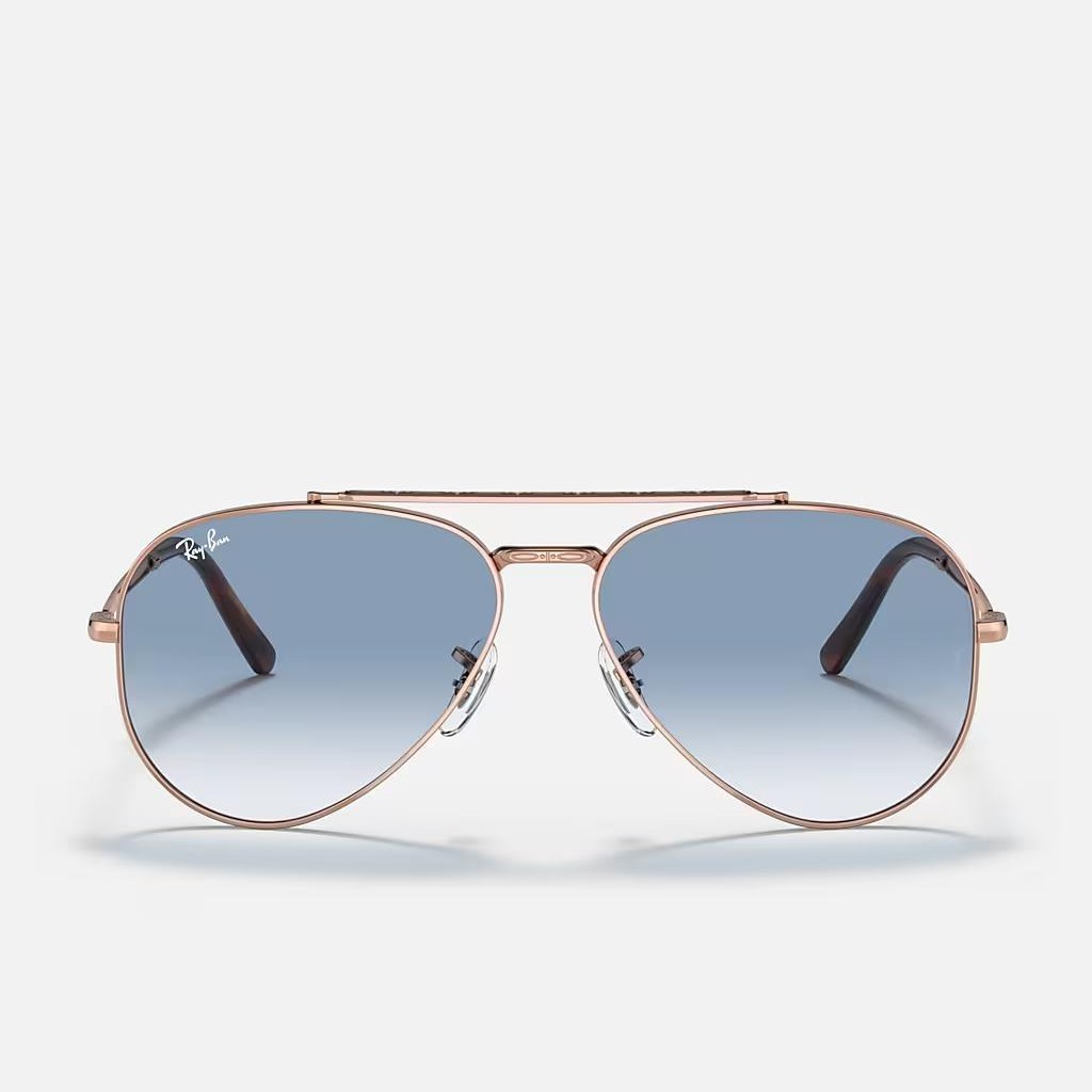 Kính Ray-Ban New Aviator Hồng Xanh Dương