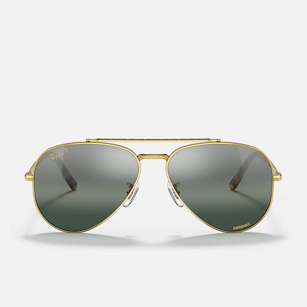 Kính Ray-Ban New Aviator Vàng Bạc