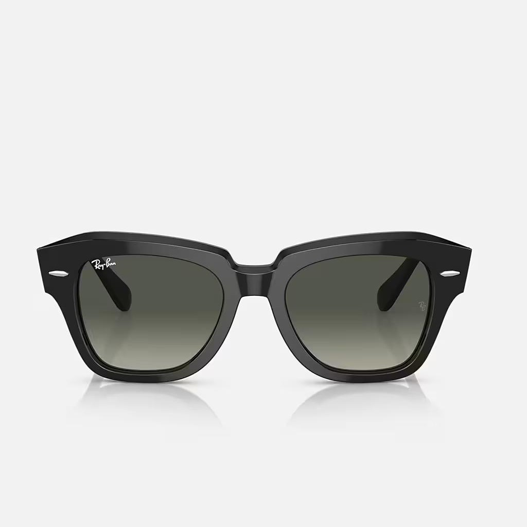 Kính Ray-Ban State Street Đen Xám