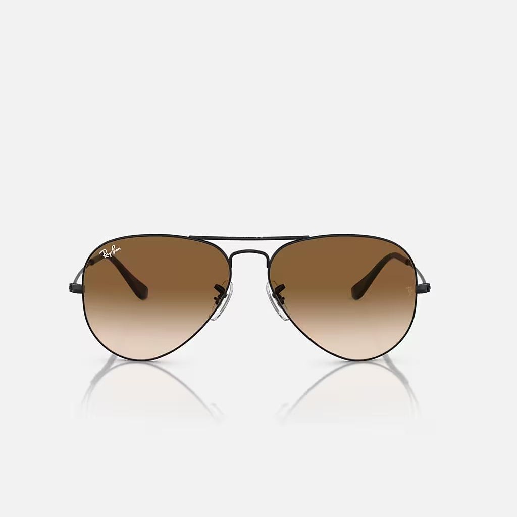 Kính Ray-Ban Aviator Gradient Đen Nâu