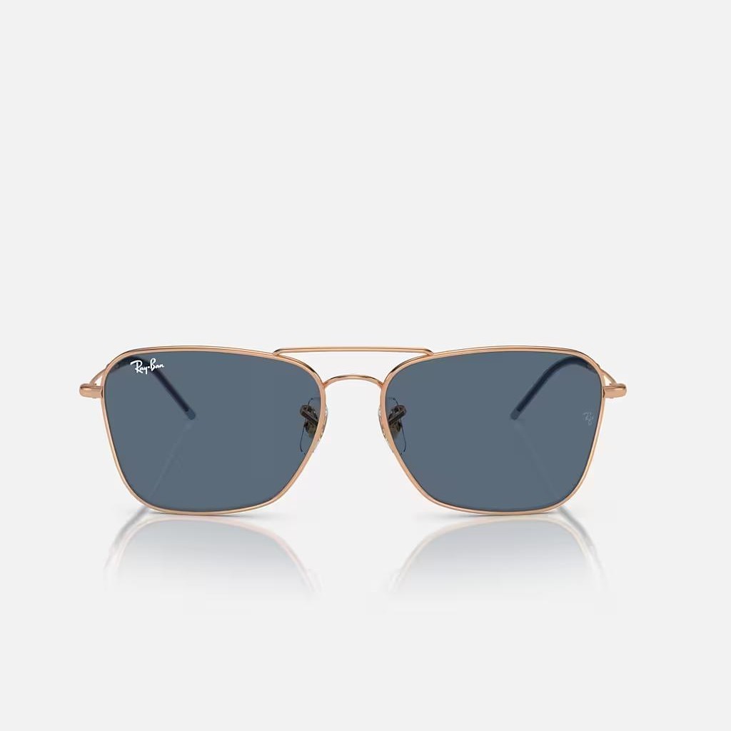 Kính Ray-Ban Caravan Reverse Hồng Xanh Dương