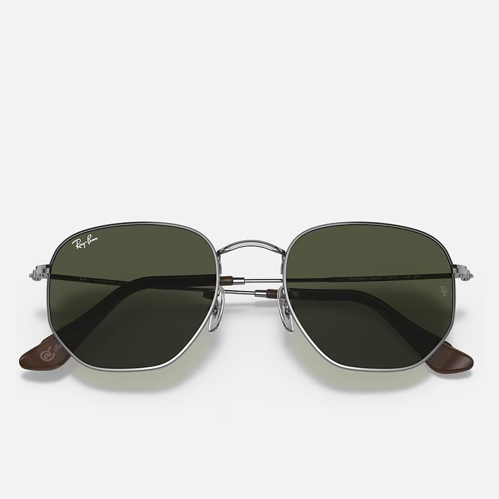 Kính Ray-Ban Hexagonal @Collection Xám Xanh Lá