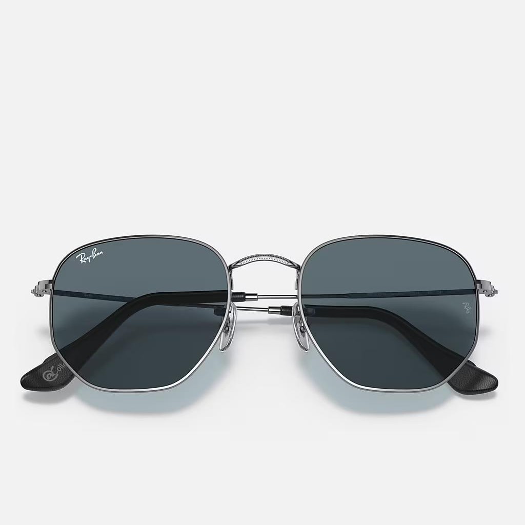 Kính Ray-Ban Hexagonal @Collection Xám Xanh Dương