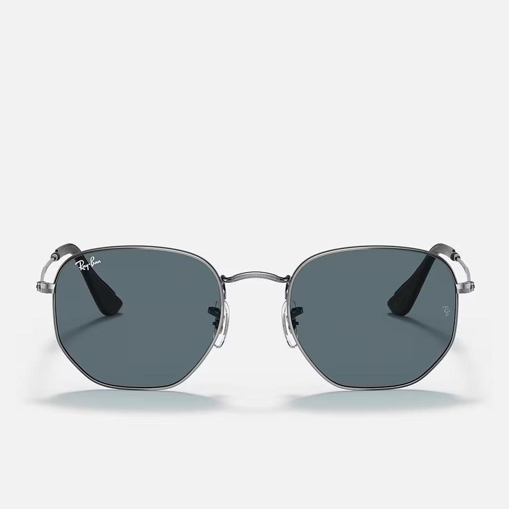 Kính Ray-Ban Hexagonal @Collection Xám Xanh Dương