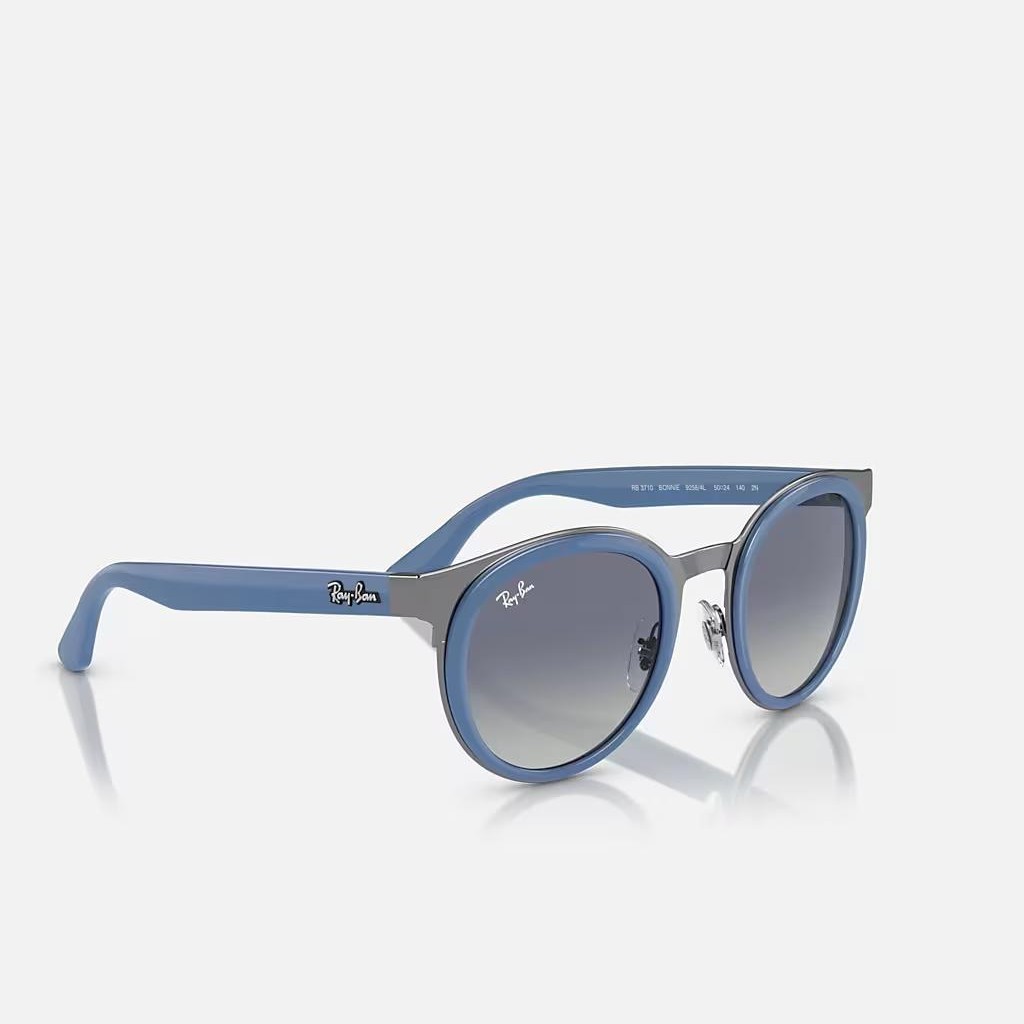 Kính Ray-Ban Bonnie Xanh Dương Xám