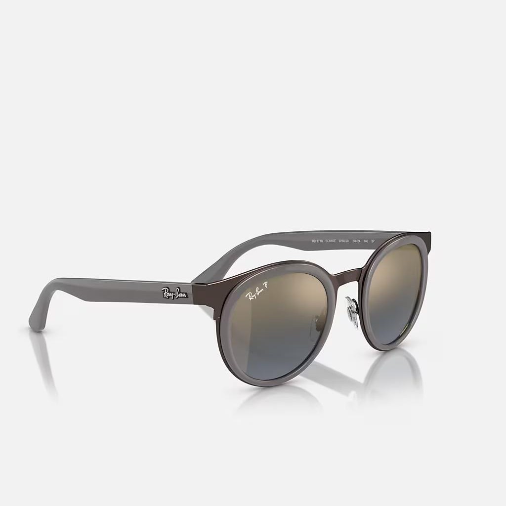 Kính Ray-Ban Bonnie Xám Xanh Dương