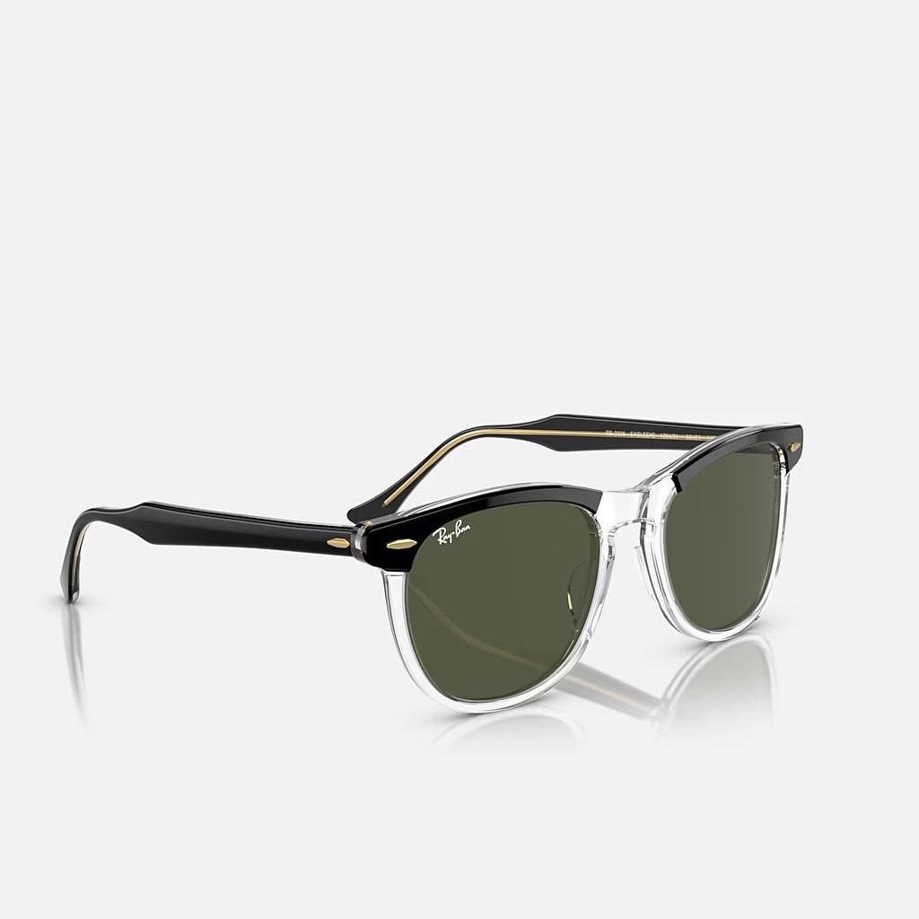 Kính Ray-Ban Eagle Eye Đen Trong Xanh Lá