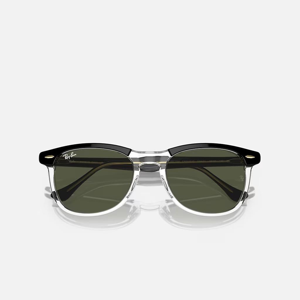 Kính Ray-Ban Eagle Eye Đen Trong Xanh Lá