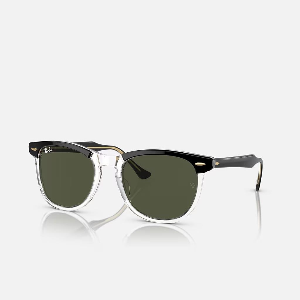 Kính Ray-Ban Eagle Eye Đen Trong Xanh Lá