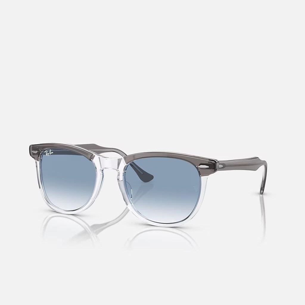 Kính Ray-Ban Eagle Eye Xám Xanh Dương