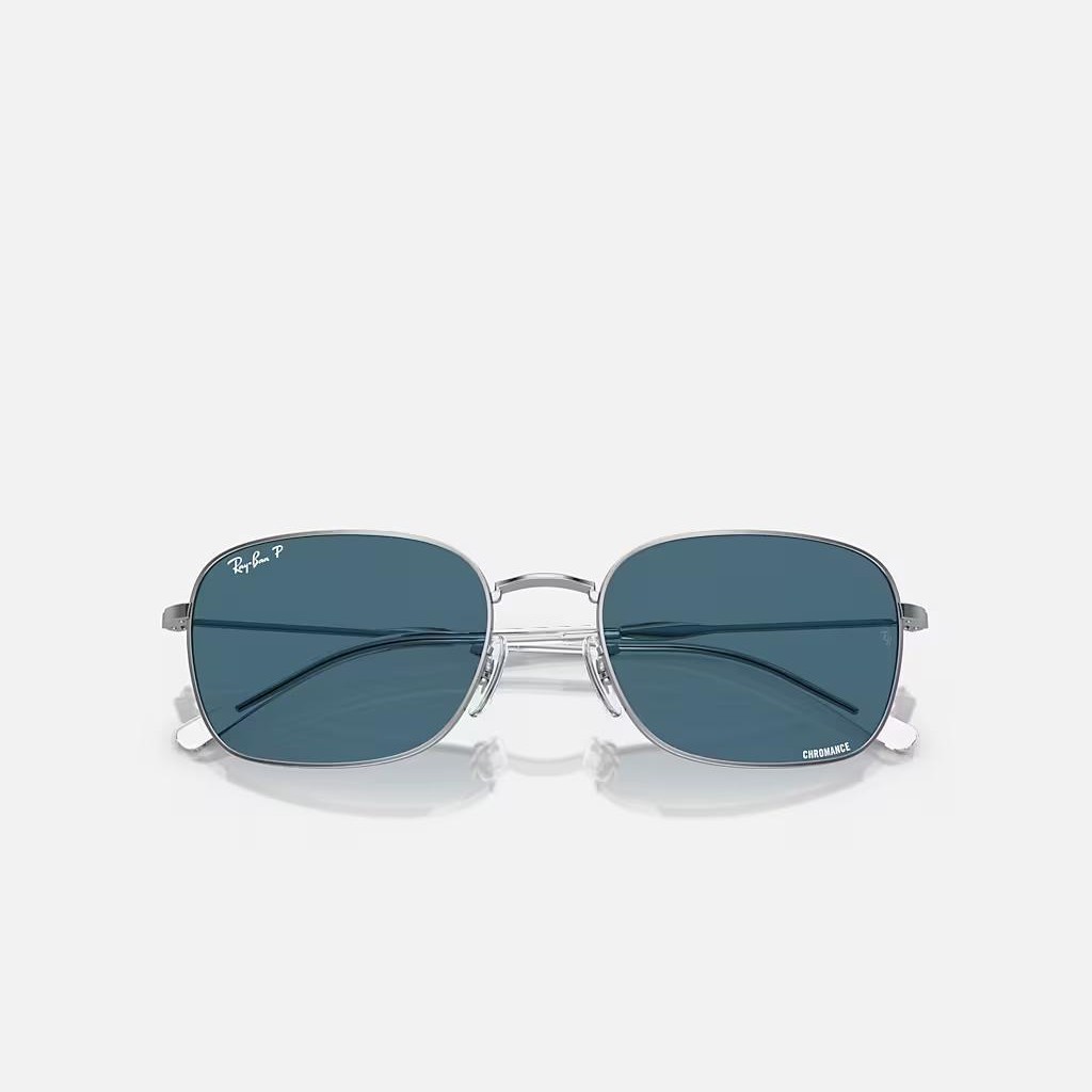 Kính Ray-Ban Rb3706 Bạc Xanh Dương