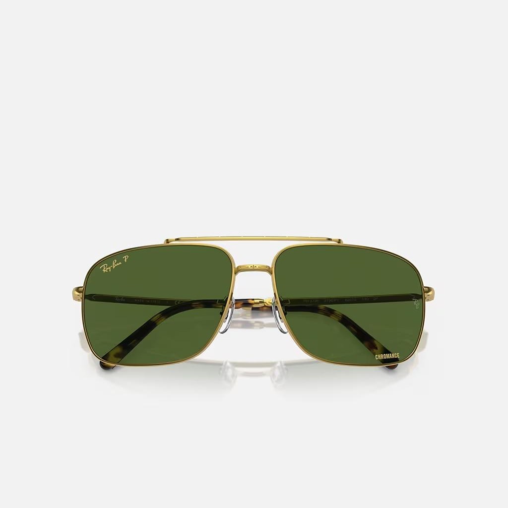 Kính Ray-Ban Bonnie Vàng Xanh Lá Đậm