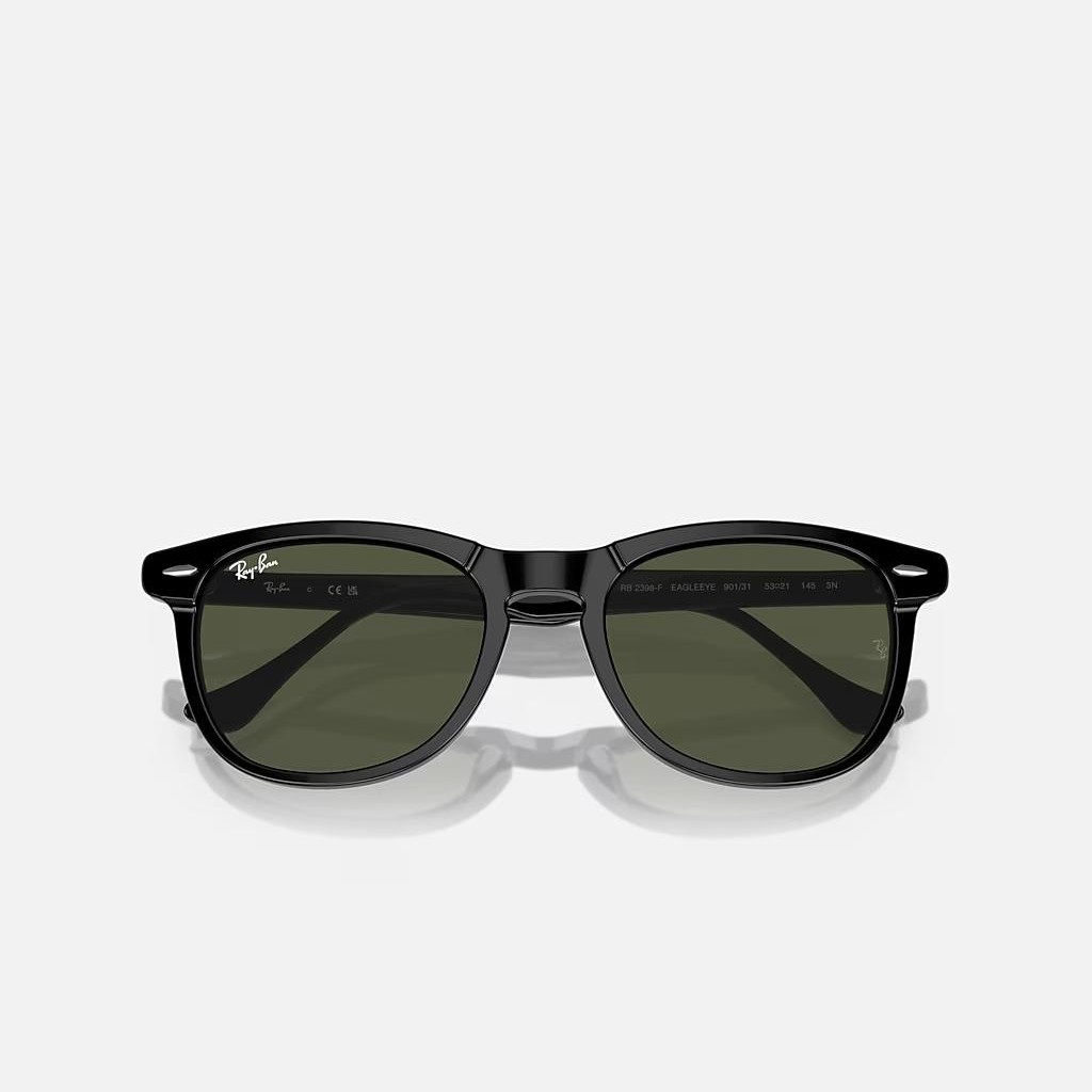 Kính Ray-Ban Eagle Eye Đen Xanh Lá