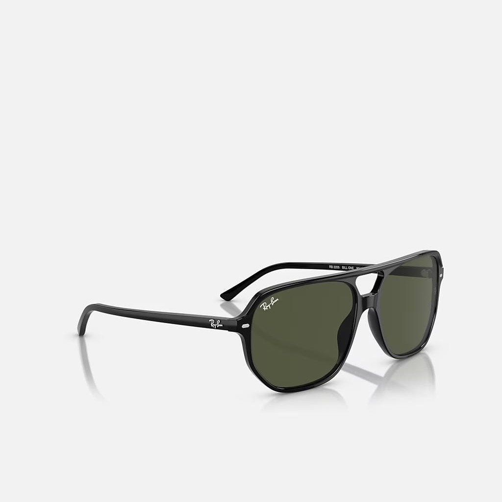 Kính Ray-Ban Bill One Đen Xanh Lá