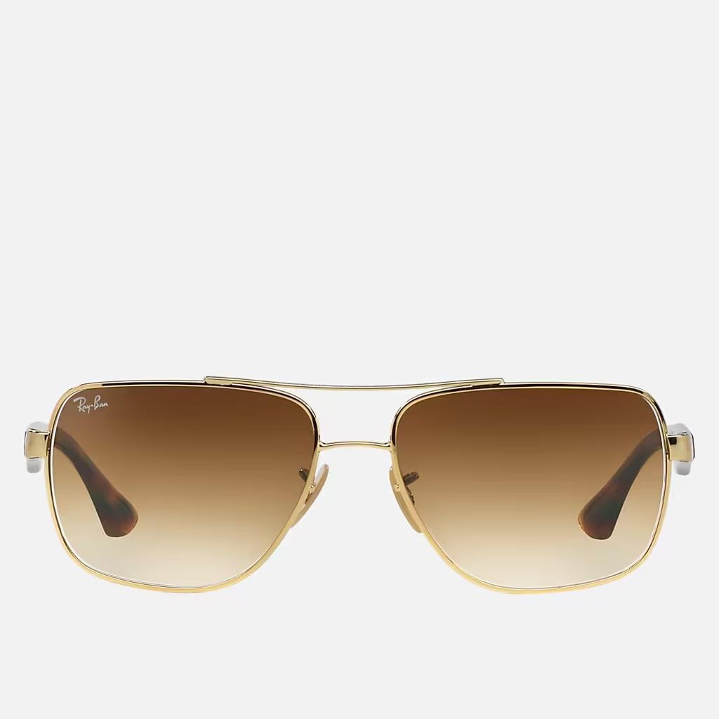 Kính Ray-Ban Rb3483 Vàng Nhám Nâu Sáng