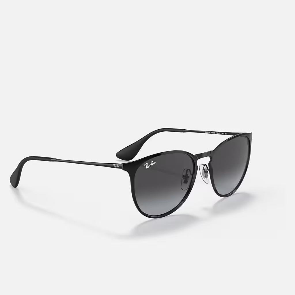 Kính Ray-Ban Erika Metal Đen Xám