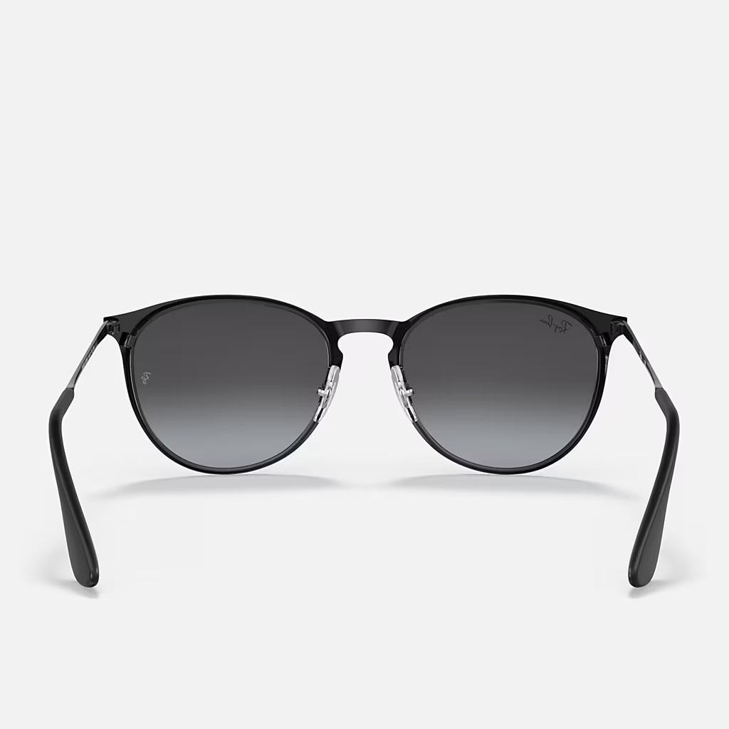 Kính Ray-Ban Erika Metal Đen Xám