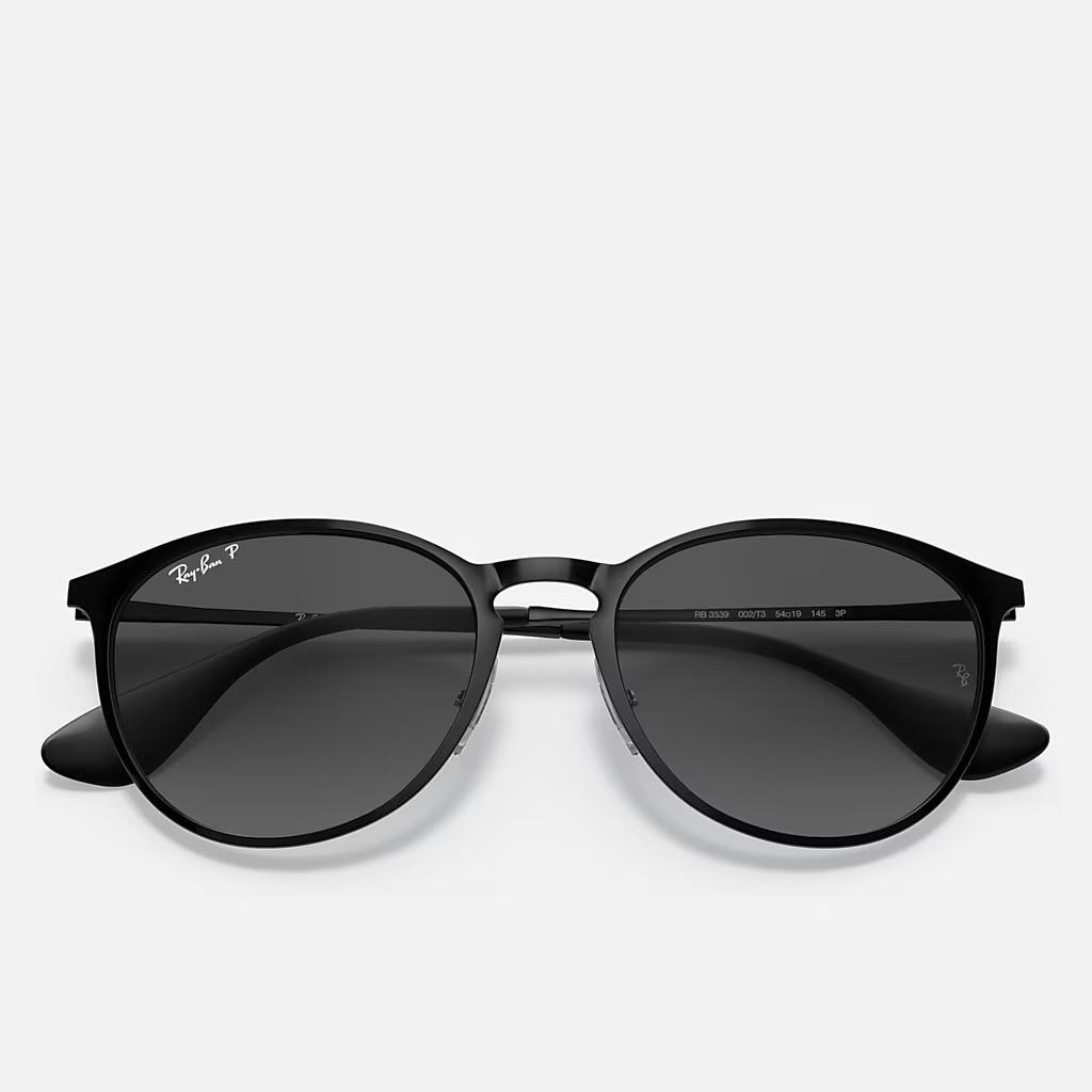 Kính Ray-Ban Erika Metal Đen Xám Sáng