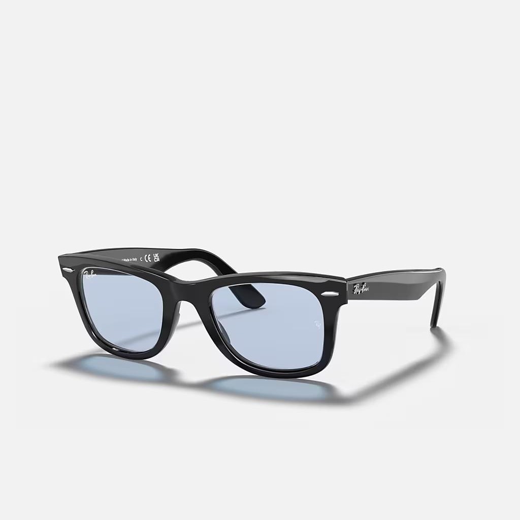 Kính Ray-Ban Original Wayfarer Washed Lenses Đen Xanh Dương