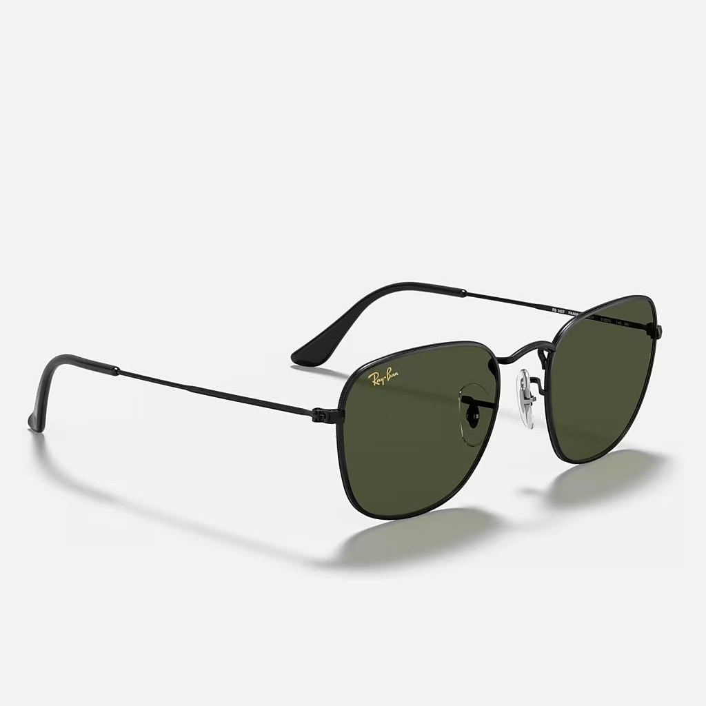 Kính Ray-Ban Frank Đen Xanh Lá