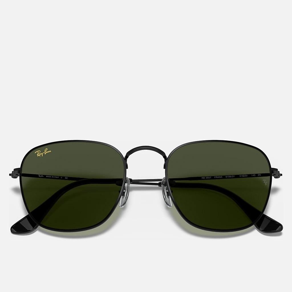 Kính Ray-Ban Frank Đen Xanh Lá