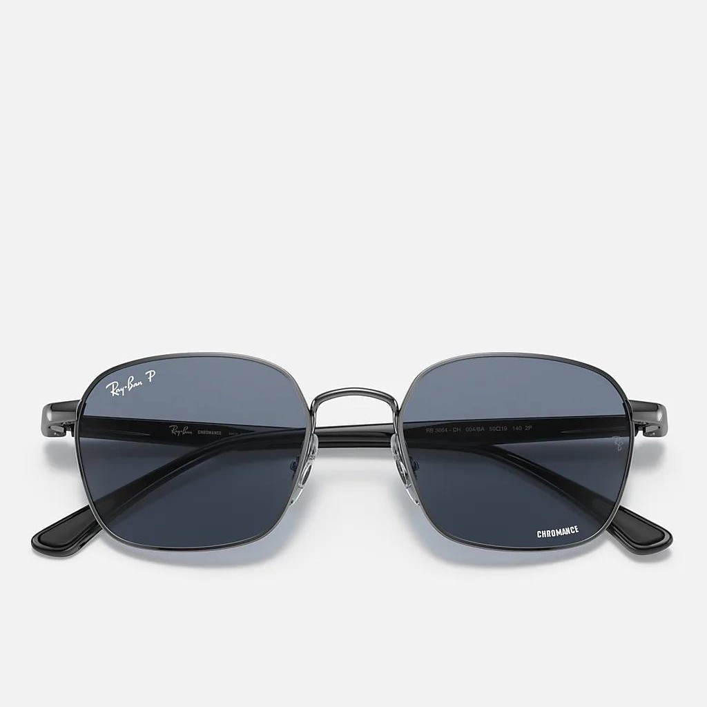 Kính Ray-Ban Rb3664Ch Chromance Xám Xanh Dương