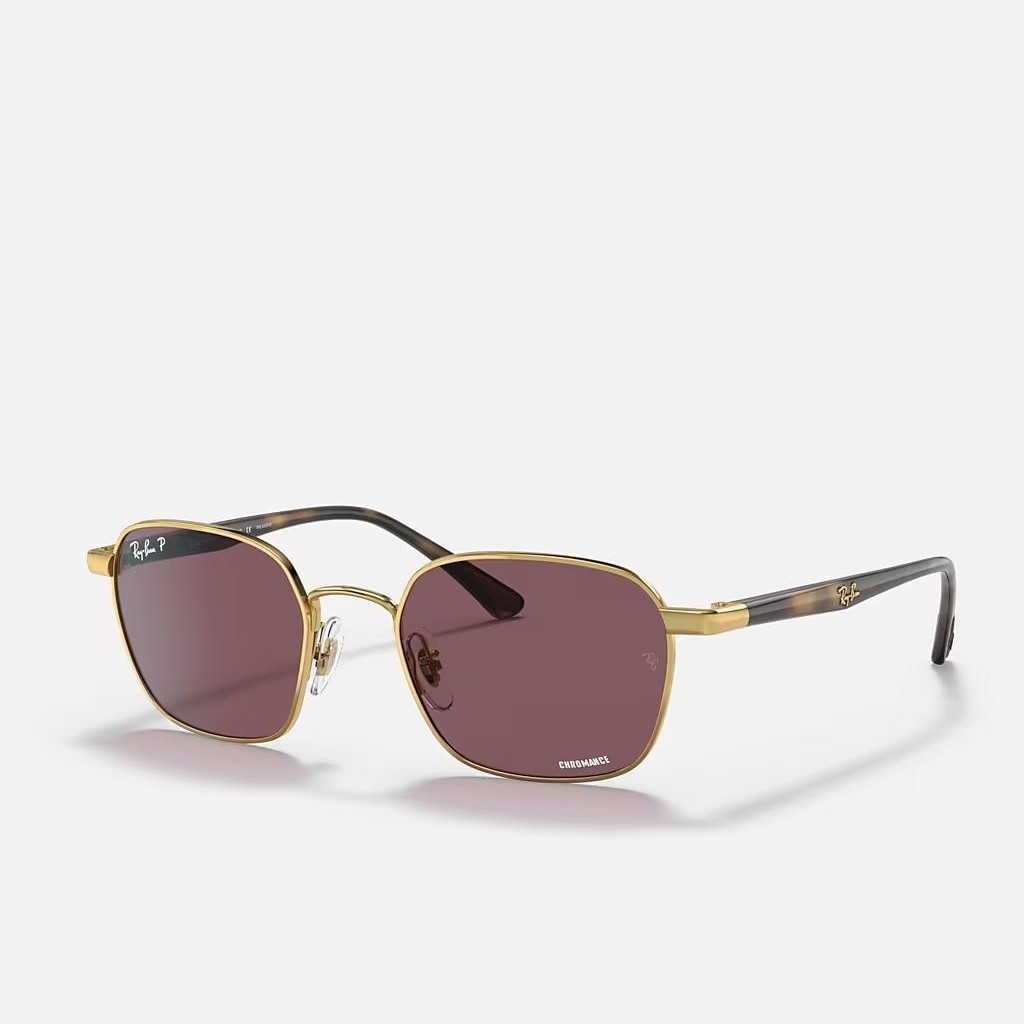 Kính Ray-Ban Rb3664Ch Chromance Vàng Tím