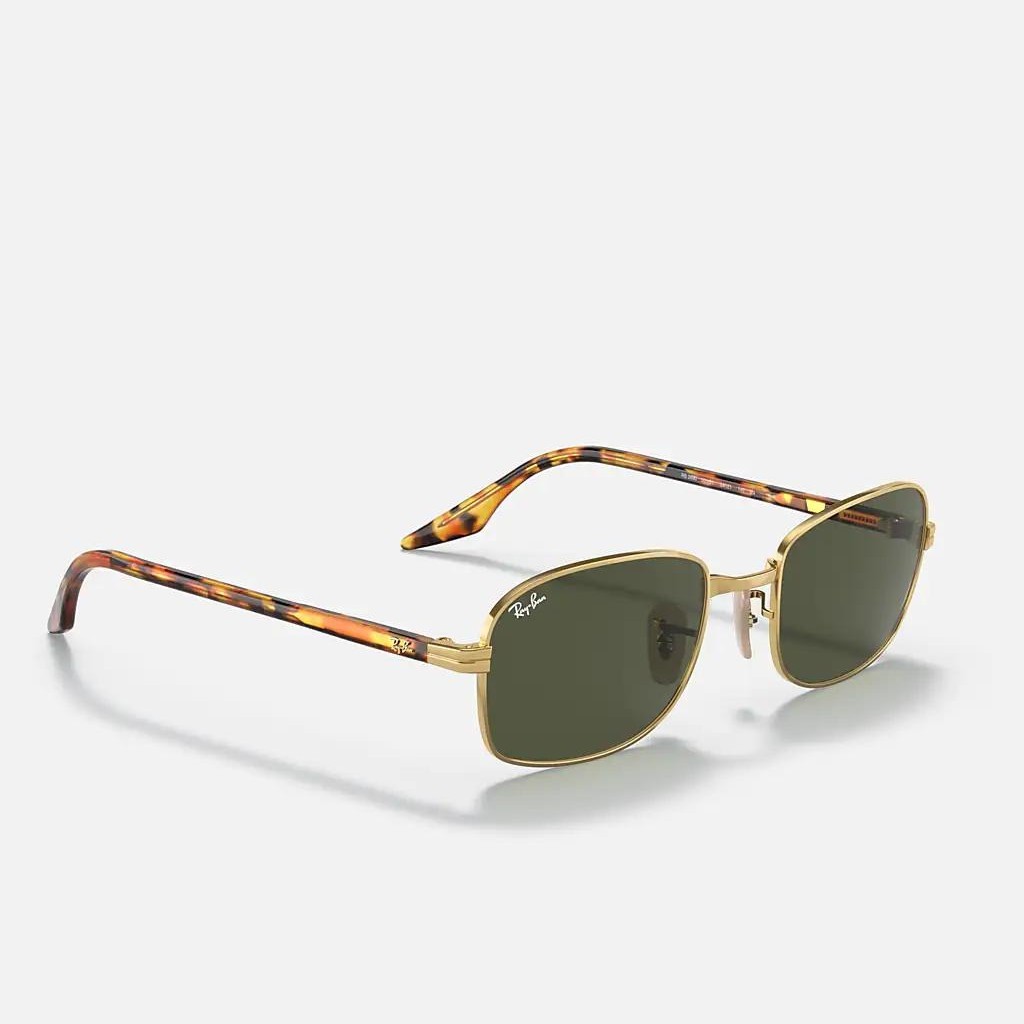 Kính Ray-Ban Rb3690 Vàng Nâu Xanh Lá