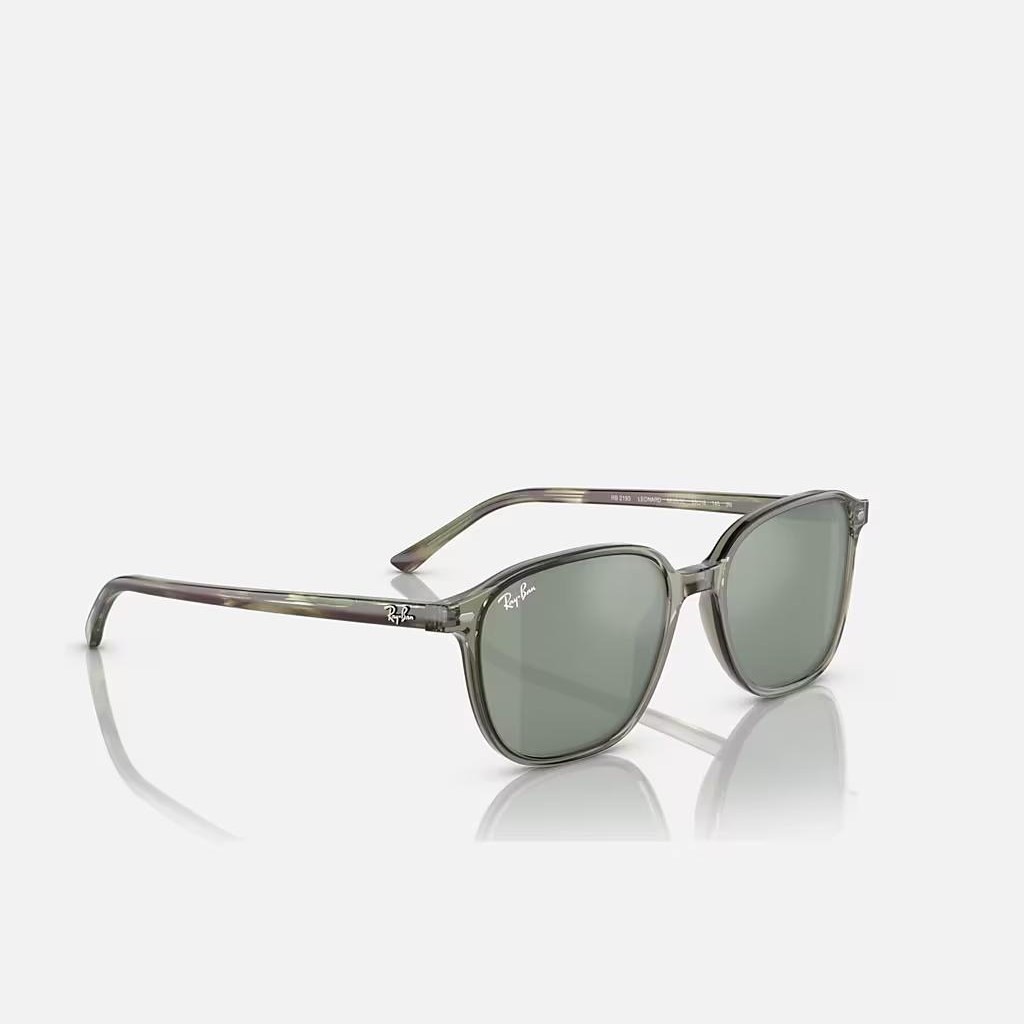 Kính Ray-Ban Leonard Xanh Trong Bạc