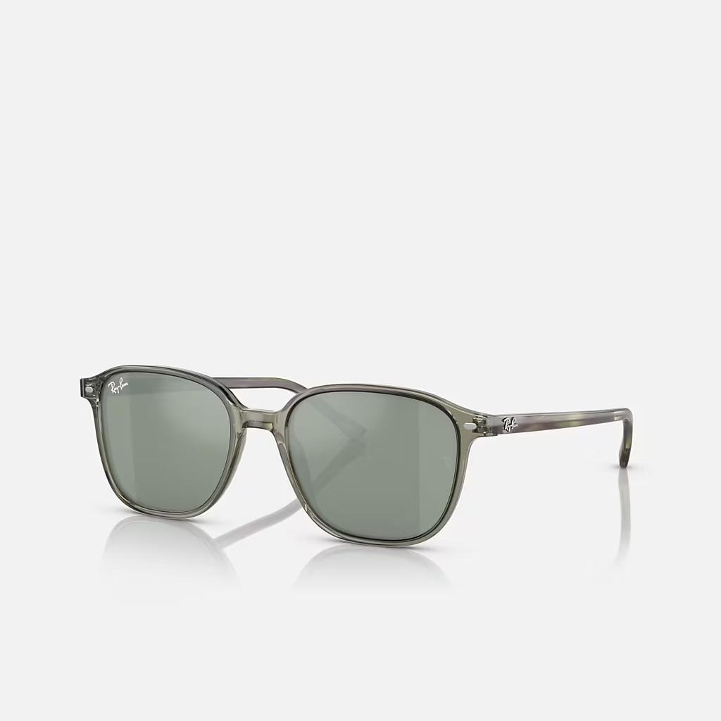 Kính Ray-Ban Leonard Xanh Trong Bạc