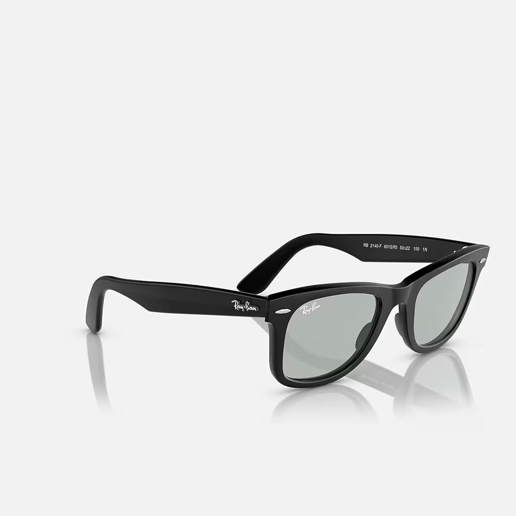 Kính Ray-Ban Original Wayfarer Washed Lenses Đen Nhám Xám