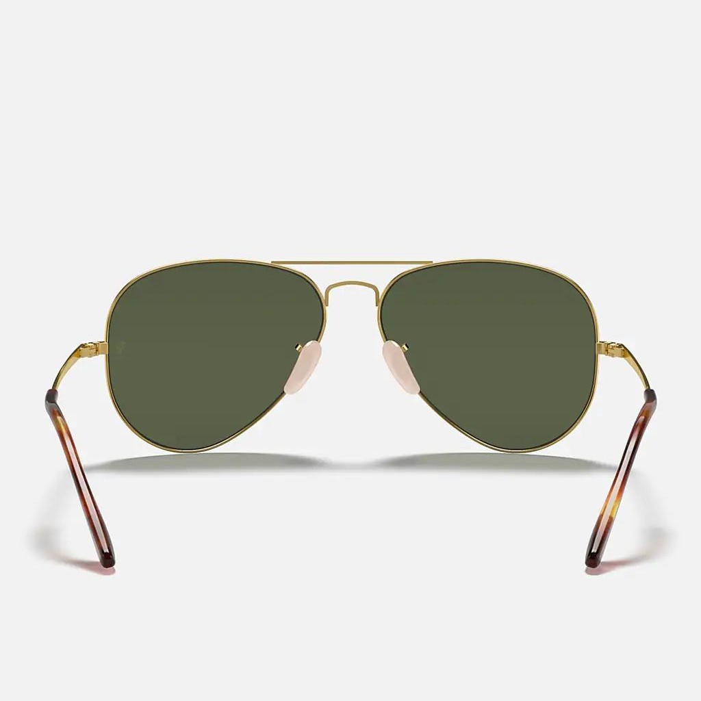 Kính Ray-Ban Aviator Metal Ii Vàng Xanh Lá