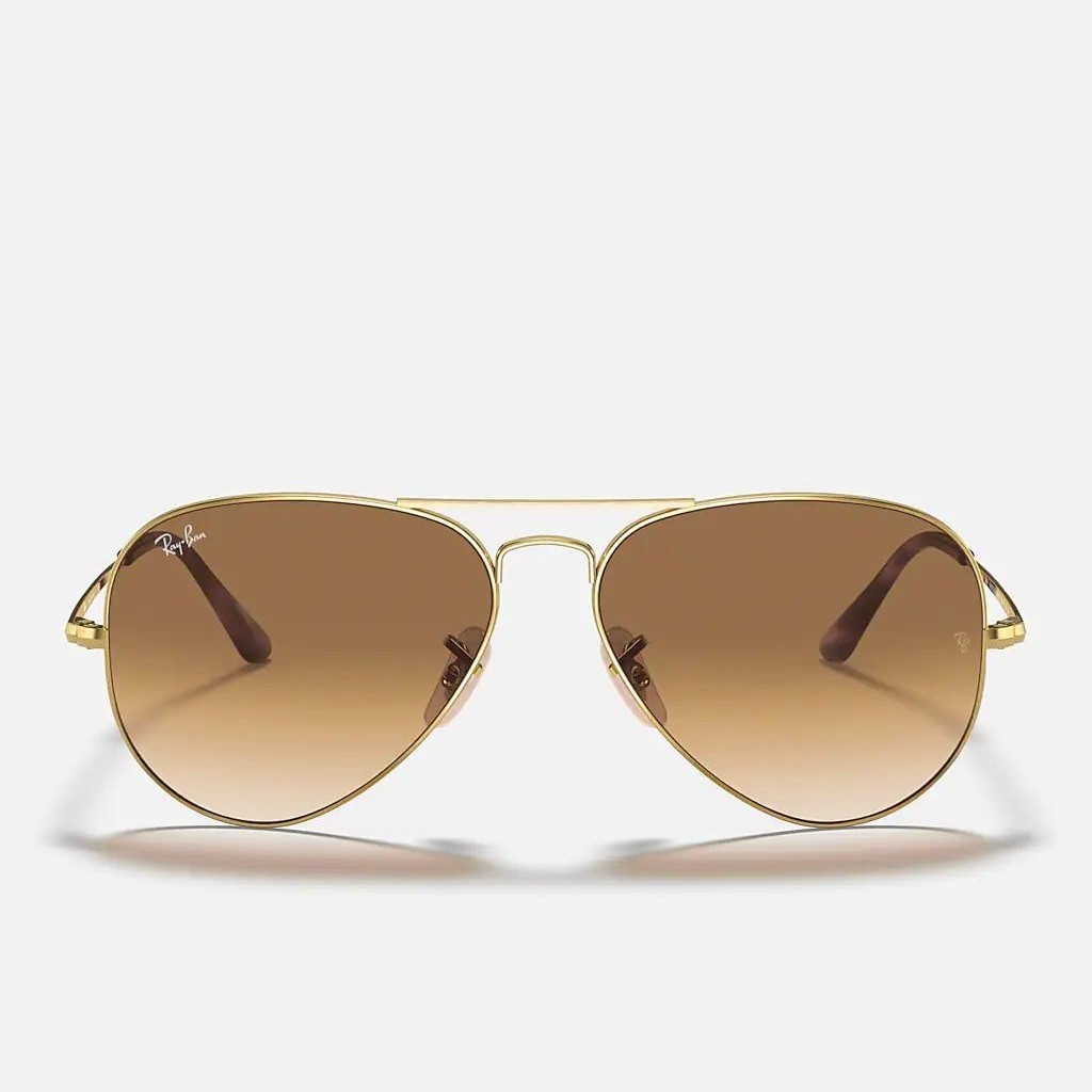 Kính Ray-Ban Aviator Metal Ii Vàng Nâu