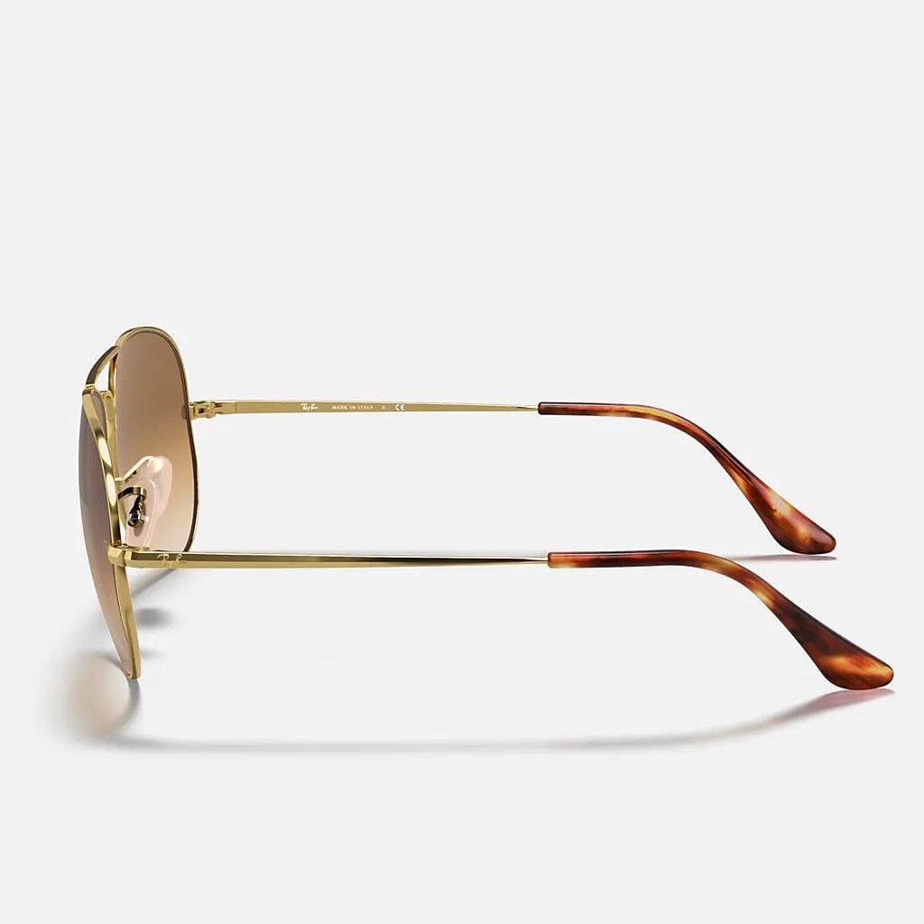 Kính Ray-Ban Aviator Metal Ii Vàng Nâu