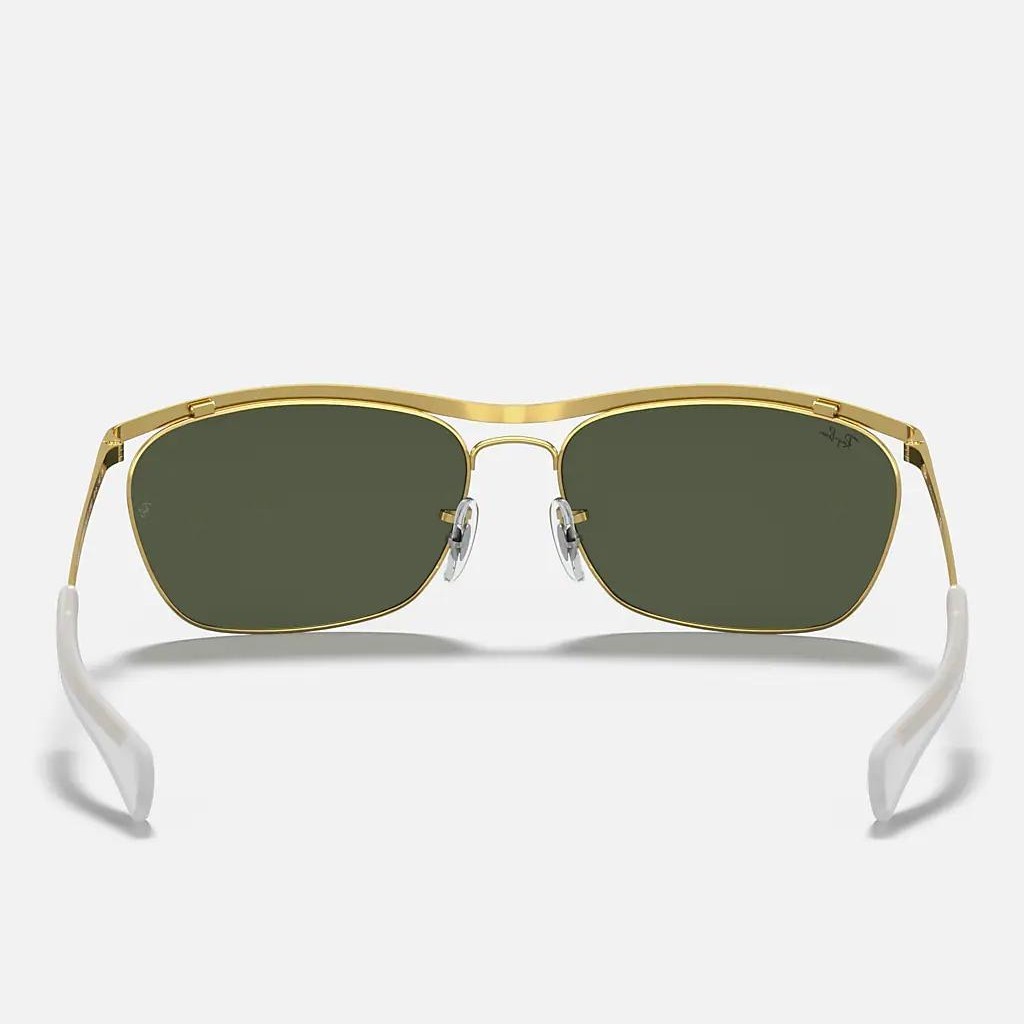 Kính Ray-Ban Olympian Ii Deluxe Vàng Xanh Lá