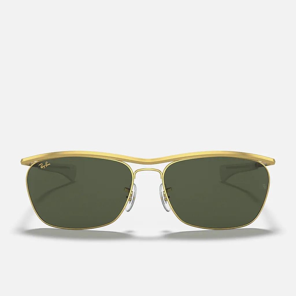 Kính Ray-Ban Olympian Ii Deluxe Vàng Xanh Lá