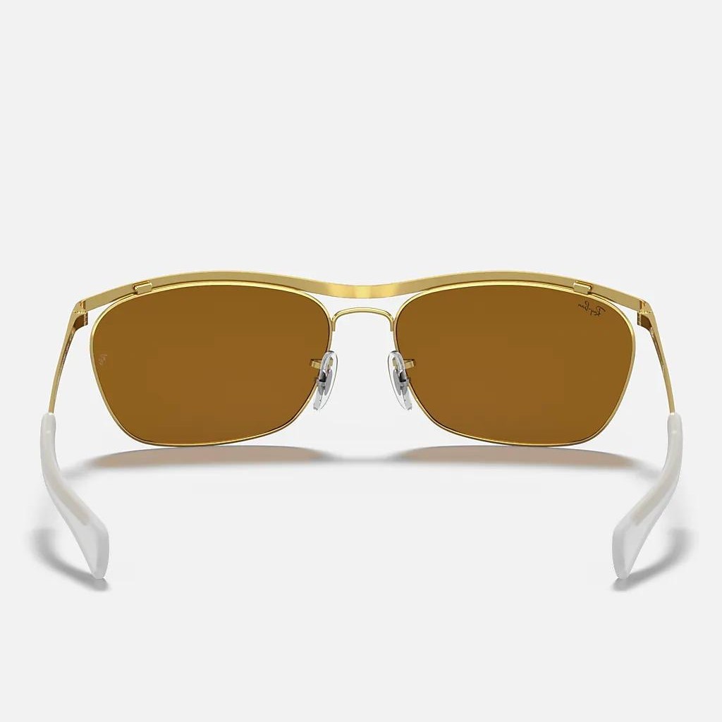 Kính Ray-Ban Olympian Ii Deluxe Vàng Nâu