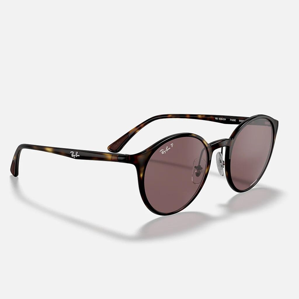 Kính Ray-Ban Rb4336Ch Chromance Nâu Tím