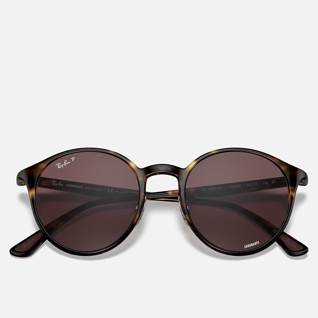 Kính Ray-Ban Rb4336Ch Chromance Nâu Tím