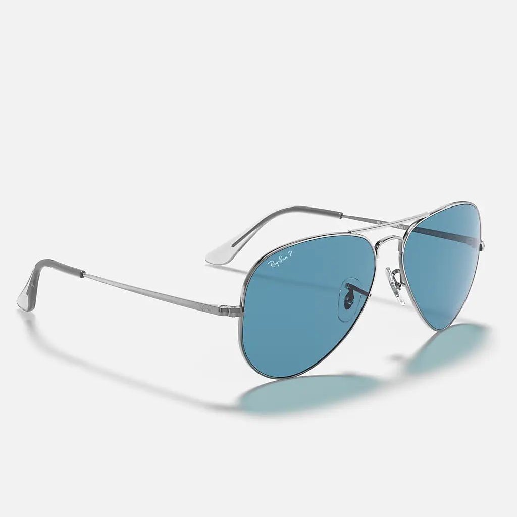 Kính Ray-Ban Aviator Metal Ii Xám Xanh Lá