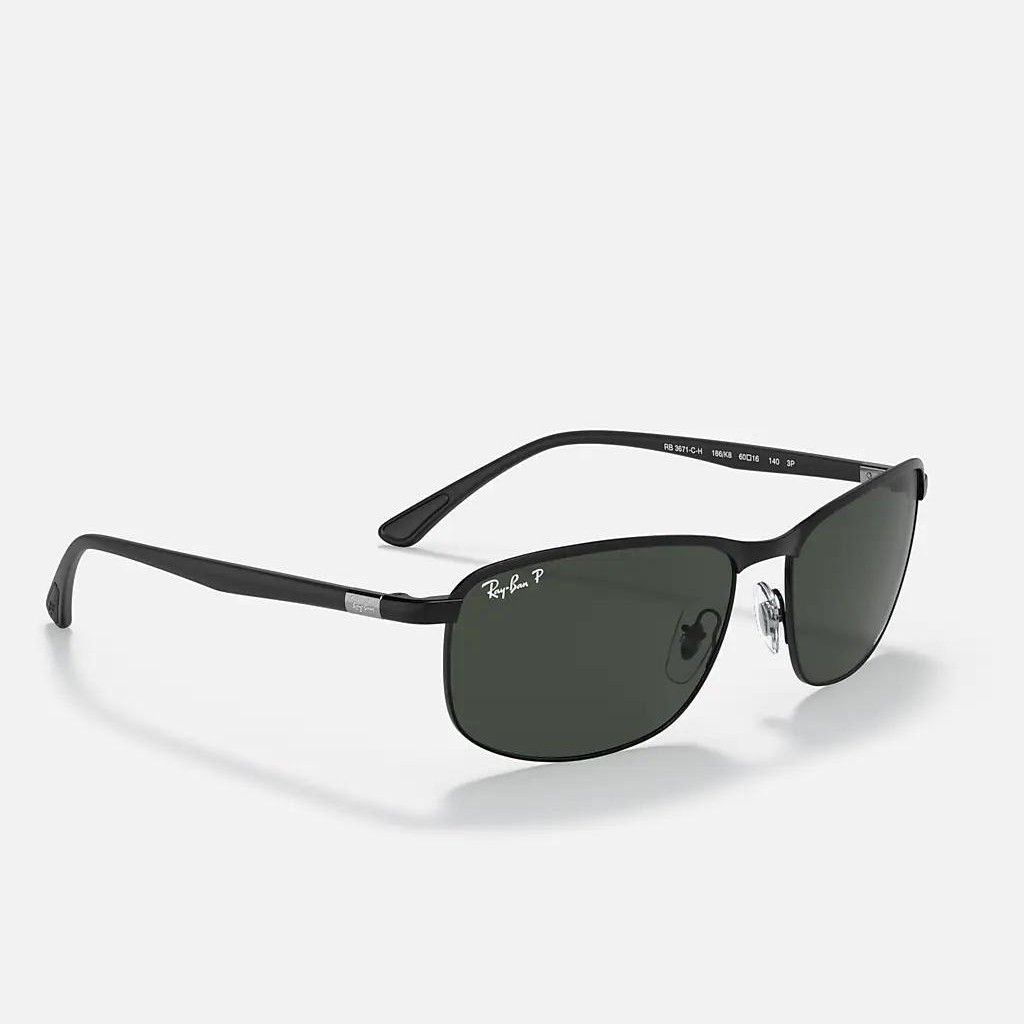 Kính Ray-Ban Rb3670Ch Chromance Đen Xám Đậm