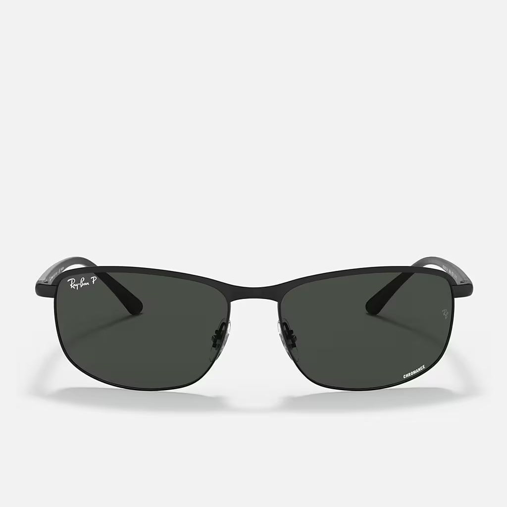 Kính Ray-Ban Rb3670Ch Chromance Đen Xám Đậm