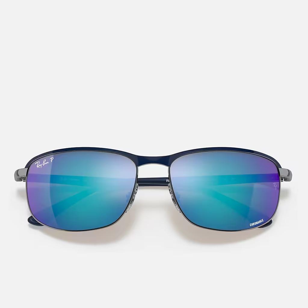 Kính Ray-Ban Rb3670Ch Chromance Xám Xanh Dương