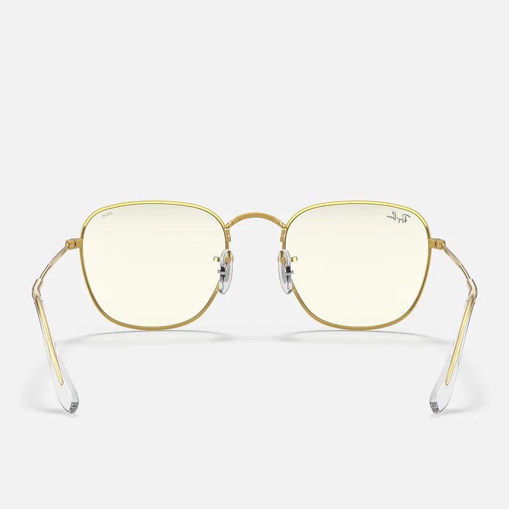 Kính Ray-Ban Frank Blue-Light Clear Evolve Vàng Trong