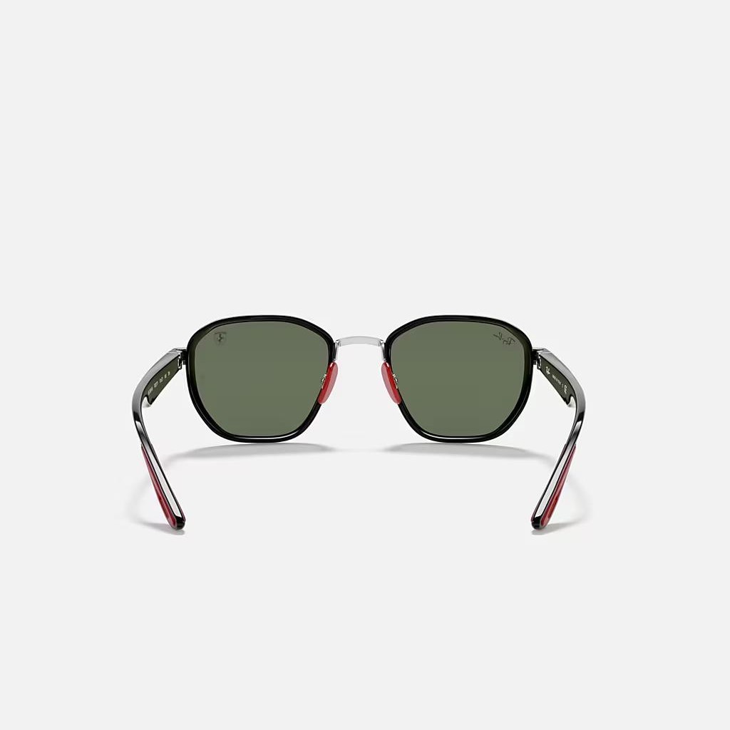 Kính Ray-Ban Rb3674M Scuderia Ferrari Collection Bạc Xanh Lá